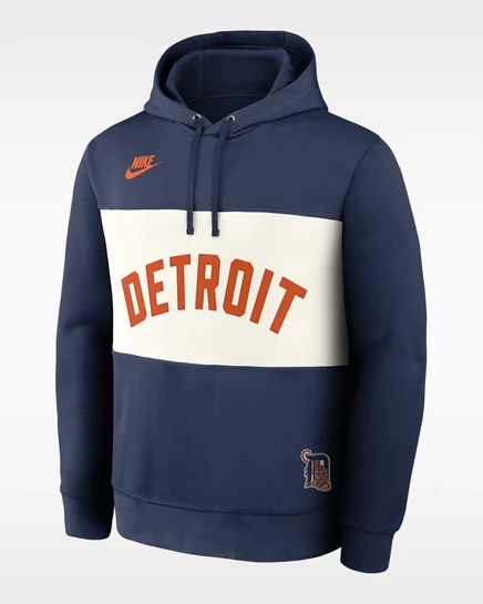Мужская худи Nike Cooperstown Legacy MLB, темно‑синяя