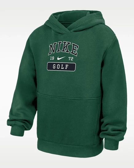 Худи для мальчиков Nike Club Fleece, зеленое
