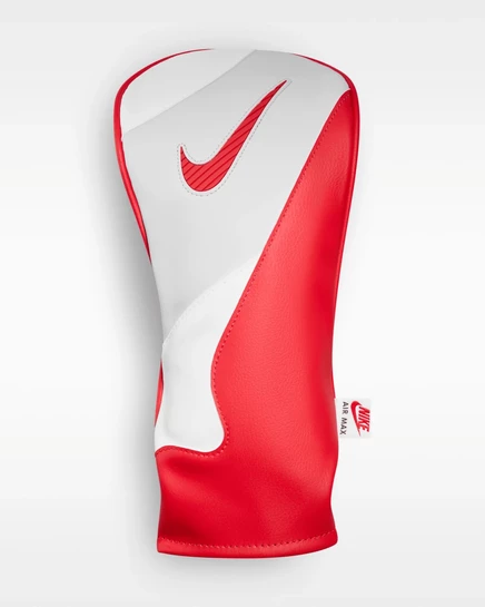Чехол для драйвера Nike Icon, платиновый/белый/университетский красный