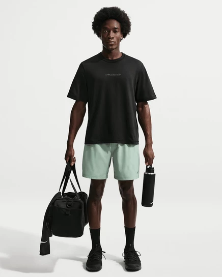 Мужские шорты Nike Form Dri-FIT 18 см, серые/черные