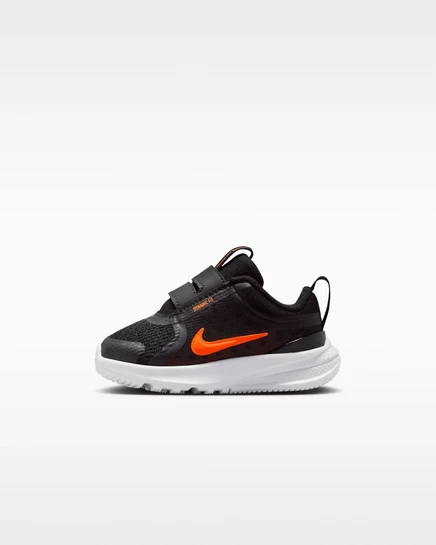 Детские кроссовки Nike Star Runner 5, чёрные с коричневым и оранжевым