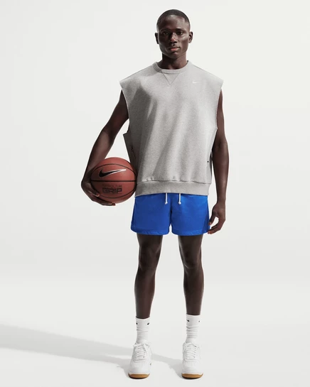 Мужские шорты Nike Standard Issue 5″ из сетки, голубые