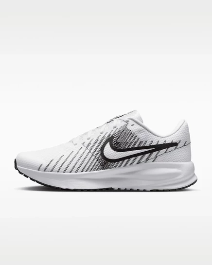 Мужские беговые кроссовки Nike Run Defy, бело-черные