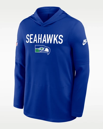 Мужская худи Nike Pass Accuracy Dri-FIT с капюшоном, синий