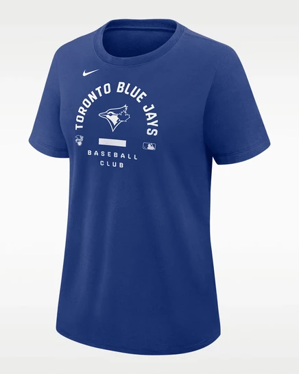 Женская футболка Nike Toronto Blue Jays Dri-FIT, синяя