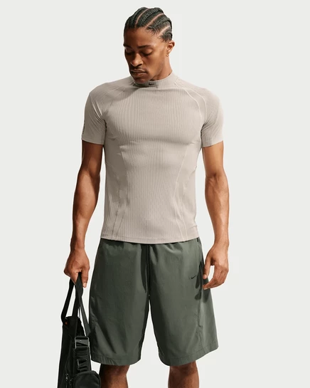 Мужская футболка Nike Tech Dri-FIT ADV, серо-черная