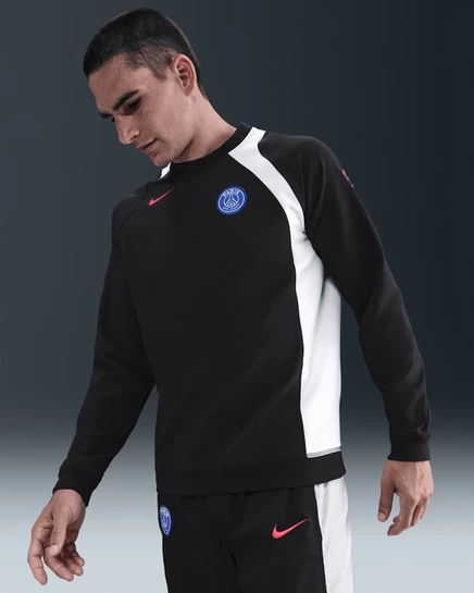 Мужская футболка Nike PSG Total 90, черно-бело-красная