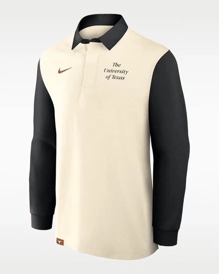 Мужской лонгслив Nike Texas Rugby, бежевый