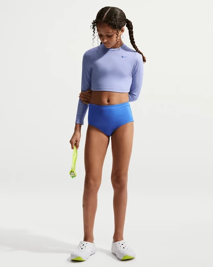 Детский купальный комплект Nike Swim Effortless Essential, light thistle