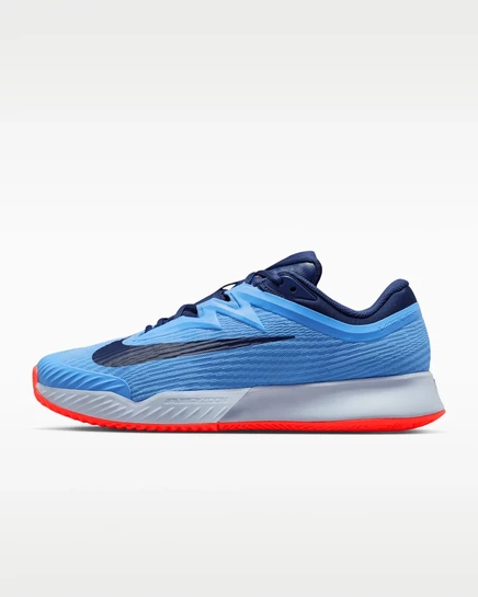 Мужские теннисные кроссовки Nike Vapor Pro 3 для грунта, university blue/white/hot lava/midnight navy