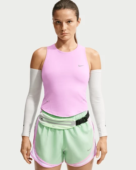 Женская майка Nike Swift Dri-FIT, розовая/серая