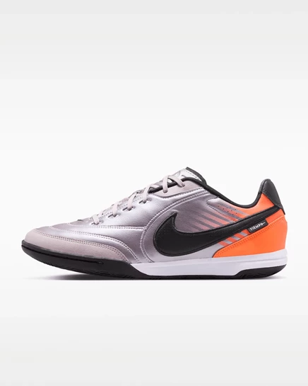Унисекс футбольные кеды Nike Tiempo Streetgato, сиреневые/оранжевые/черные