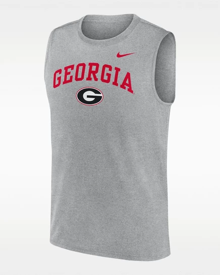 Мужская майка Nike Georgia Arch Legend Dri-FIT, серая