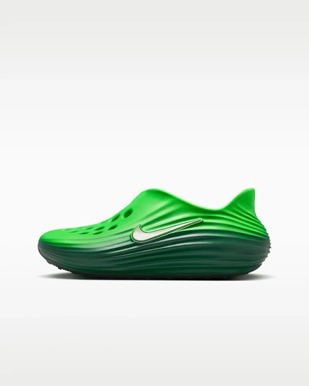 Детские сланцы Nike ReactX Rejuven8, зеленые/оливковые