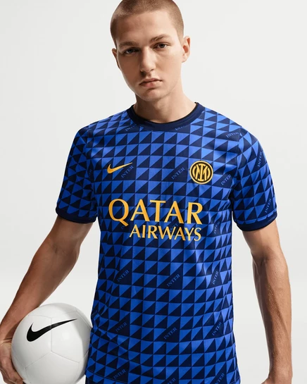 Мужской топ Nike Inter Milan Dri-FIT, сине-черно-золотой