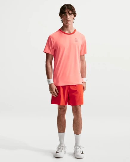 Мужские шорты NikeCourt Advantage 15 см, красно-розовые