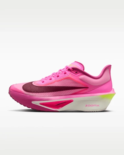 Женские кроссовки Nike Zoom Fly 6, розовые/бордовые