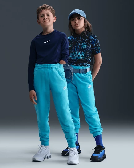 Детские джоггеры Nike Sportswear Club Fleece, сине-белые