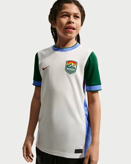 Мальчиковая джерси Nike Denver FC, слоновая кость