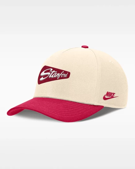 Мужская кепка Nike Stanford Primetime Rise Academic, натуральная