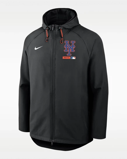 Мужская куртка Nike Therma-FIT Mets с капюшоном, черная