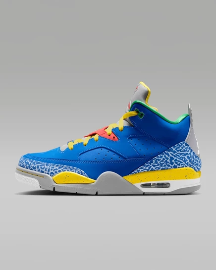 Jordan Son of Mars Baby/Toddler Shoes game royal/tour yellow/cement grey/white