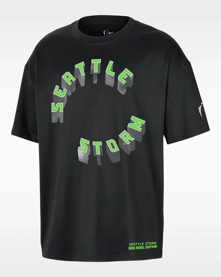 Футболка Nike Seattle Storm Basketball, черная