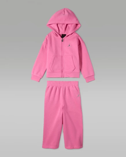 Комплект для малышей Jordan Brooklyn Fleece, розовый