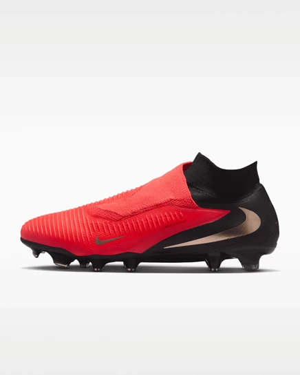 Футбольные бутсы Nike Phantom 6 High Pro, красно-черные