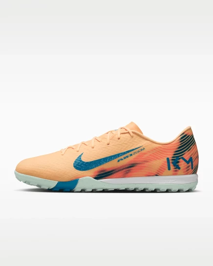 Футбольные бутсы Nike Mercurial Vapor 16 низкие, персиково-бирюзовые