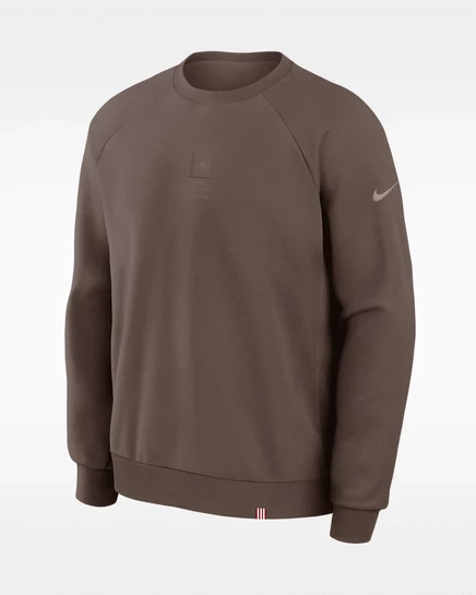 Мужской свитшот Nike 49ers Dri-FIT, коричневый