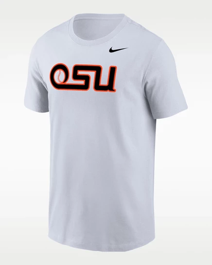 Мужская футболка Nike Oregon State Beavers, белая