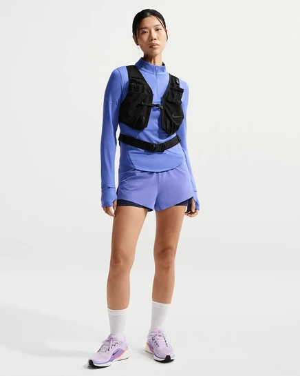 Женские шорты Nike Swift 2‑в‑1, сапфировый/тёмно‑синий