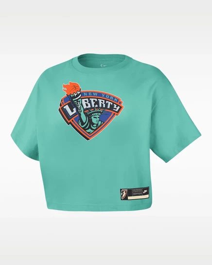 Женская футболка Nike New York Liberty, мятная