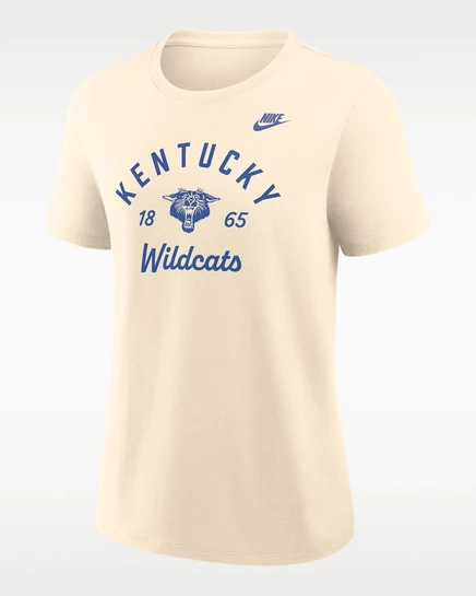 Женская футболка Nike Kentucky Legacy Team Name, натуральная