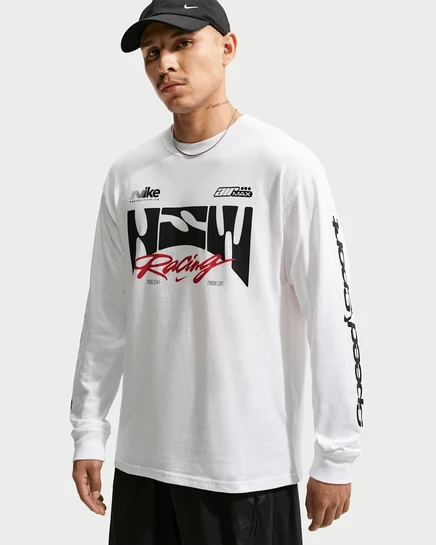 Унисекс лонгслив Nike Sportswear, белый