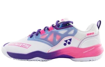 Унисекс-кроссовки Yonex 620GCR, бело-розово-красные