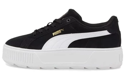 Женские кроссовки Puma Karmen, чёрно-белые