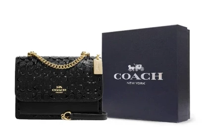 Женская сумка Coach Klare кросс-боди, черная