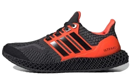 Мужские кроссовки Adidas Ultra 4D, чёрно-красные