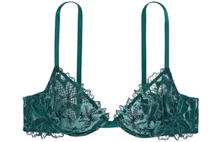 Женский бюстгальтер Victoria's Secret 32B, зеленый