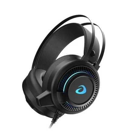 Проводные наушники DAREU с микрофоном, RGB, 7.1