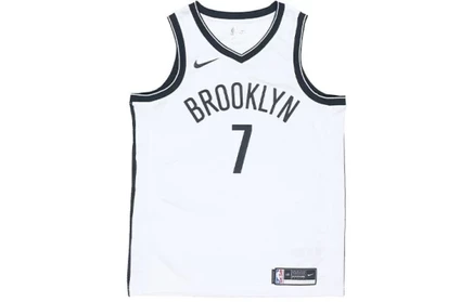 Мужская баскетбольная майка Nike Brooklyn Nets, белая