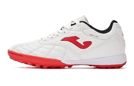 Детские футбольные бутсы Joma Liga T1 TF, бело-красные