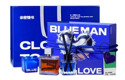 Мужской парфюмерный набор Blue Man