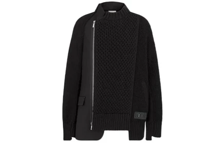 Мужской бомбер Dior Sacai X Dior, черный