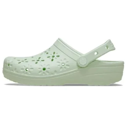 Женские сабо Crocs 198445117879 для прогулок, зеленые