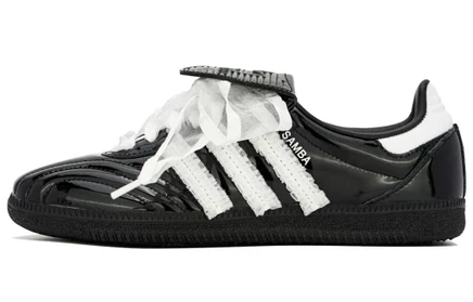 Женские кеды adidas Samba LT, черно-белые