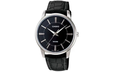 Мужские часы Casio MTP-1303L-1AV, 40 мм, черный циферблат