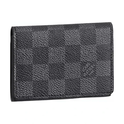 Визитница Louis Vuitton Enveloppe, Damier Graphite